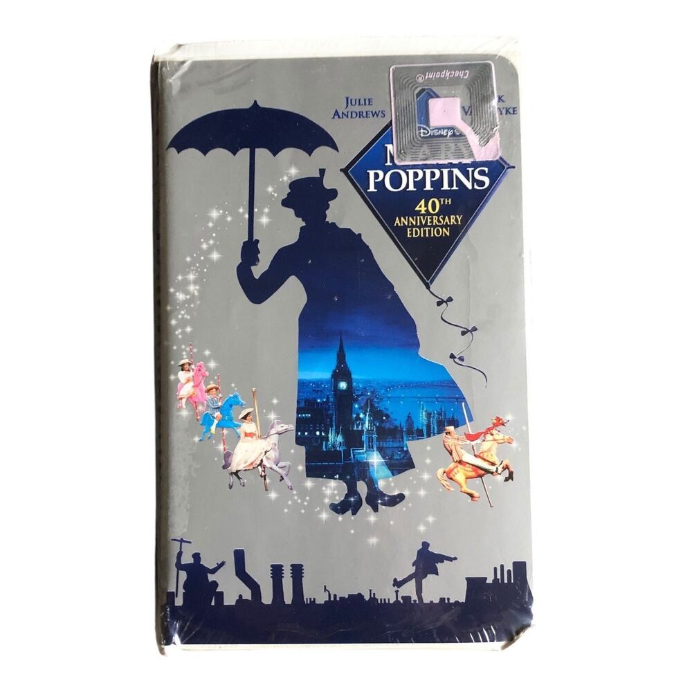 Mary Poppins VHS 2004 40th Anniversary Edition Sealed Disney Brand New